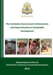 National Report - Cambodia - United Nations Sustainable ...