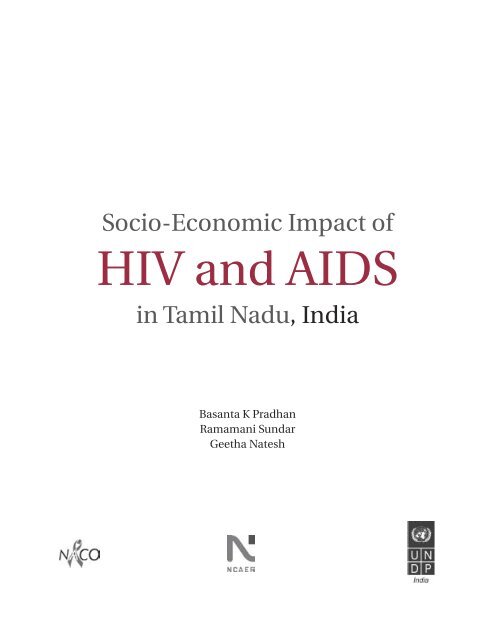 Socio-Economic Impact of HIV and AIDS in Tamil nadu