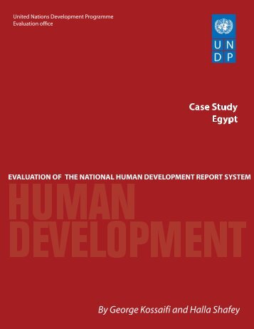 Egypt - United Nations Development Programme