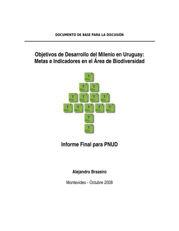 Indicadores Biodiversidad-ODM7-Informe final - PNUD