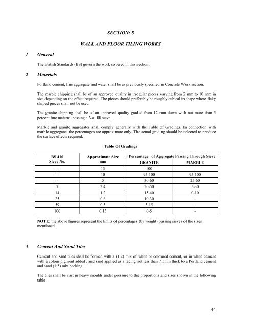 Technical Specifications - UNDP