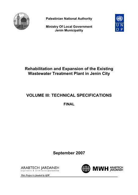 Rehabilitation and Expansion of the Existing Wastewater ... - UNDP