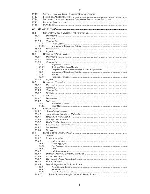 a TABLE OF CONTENTS - UNDP