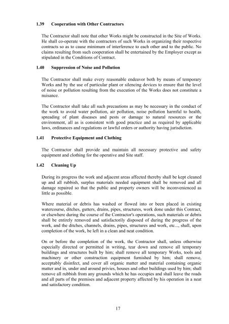 Technical Specification - UNDP