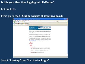 First Time Login Tutorial