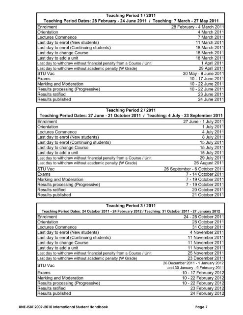 International Student Handbook - University of New England