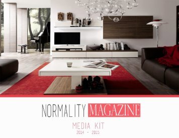 Normality magazine media kit 2014 