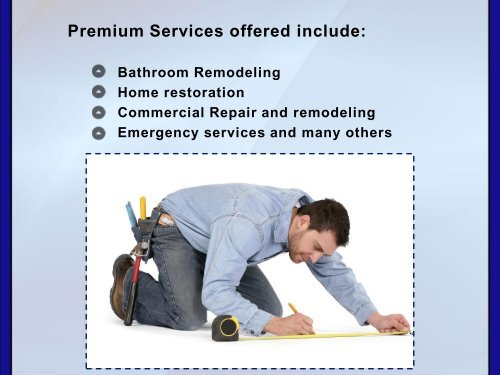 Bathroom remodeling services with warranty