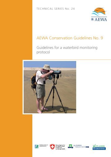 Guidelines for a waterbird monitoring protocol - AEWA