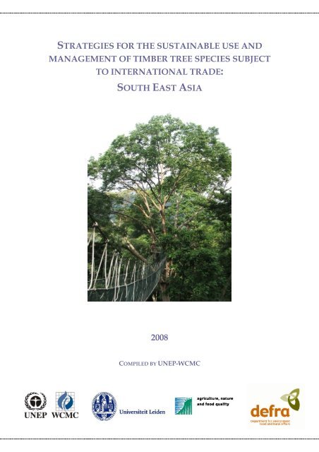 strategies for the sustainable use and management of timber tree ...