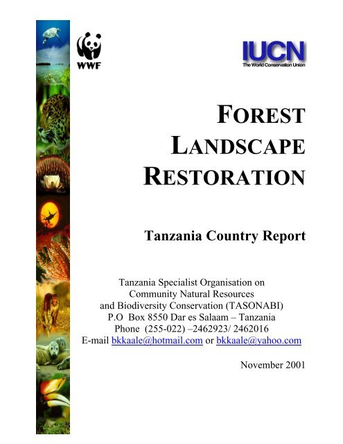 FOREST LANDSCAPE RESTORATION - UNEP World Conservation ...