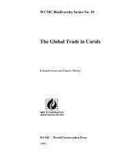 The Global Trade in Corals - UNEP World Conservation Monitoring ...