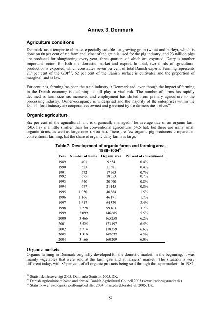 Best Practices for Organic Policy - What developing country - UNEP