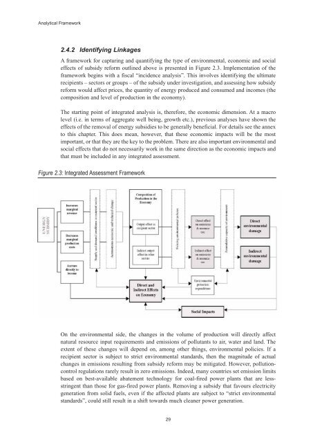 Energy Subsidies: Lessons Learned in Assessing their Impact - UNEP