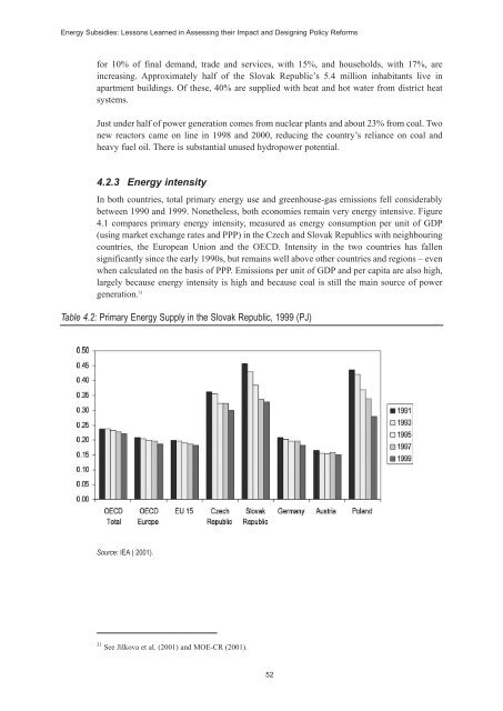 Energy Subsidies: Lessons Learned in Assessing their Impact - UNEP