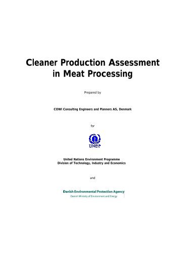 Cleaner Production Assessment in Meat Processing - DTIE