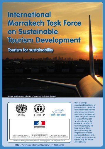 International Marrakech Task Force on Sustainable Tourism ...