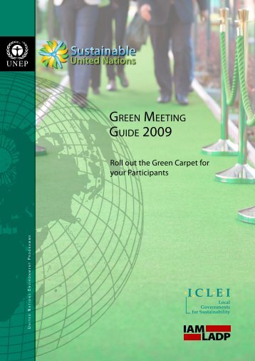 GREEN MEETING GUIDE 2009 - Greening the Blue