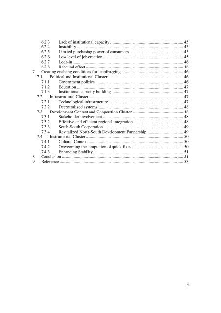 Leapfrogging Possibilities For Sustainable Consumption and ...