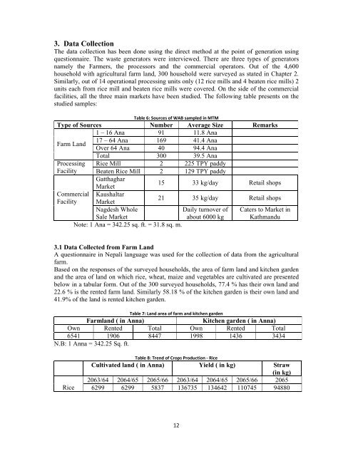 Baseline Study Report on CQ of WAB final - International ...