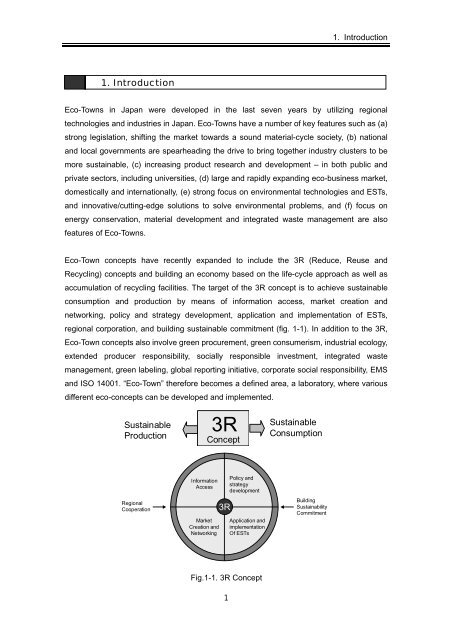 Research on Eco-Towns in Japan - UNEP