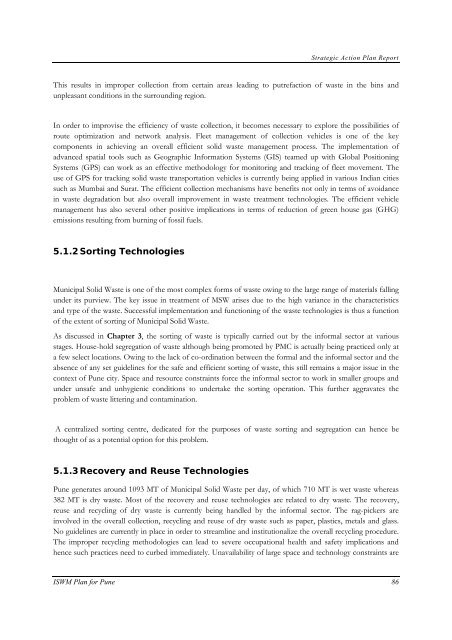 Strategic Action Plan - International Environmental Technology Centre