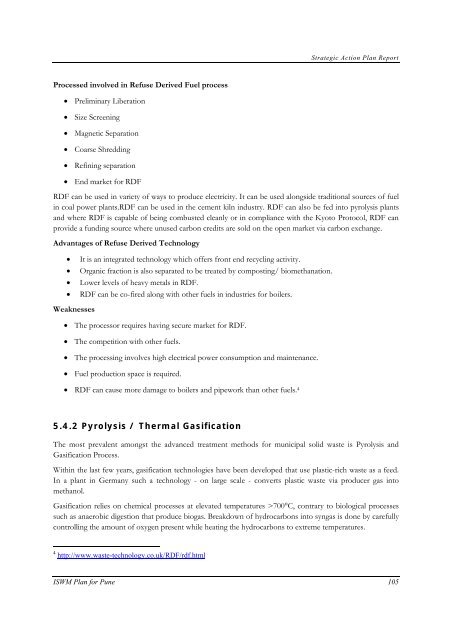 Strategic Action Plan - International Environmental Technology Centre