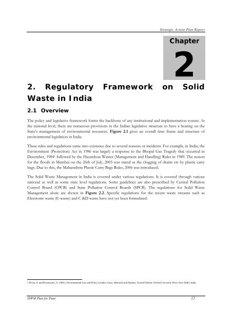 Strategic Action Plan - International Environmental Technology Centre