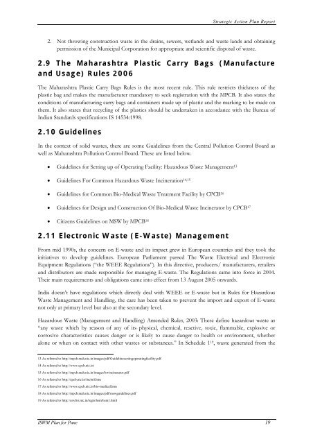 Strategic Action Plan - International Environmental Technology Centre