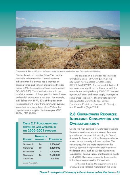 Latin America; in English (pdf) - Transboundary Freshwater Dispute ...