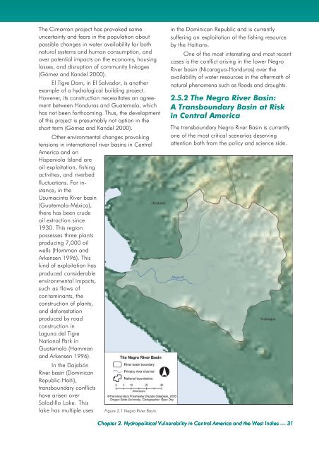 Latin America; in English (pdf) - Transboundary Freshwater Dispute ...