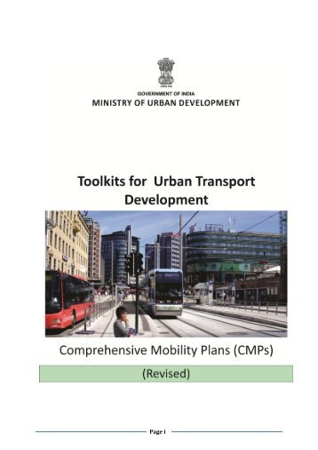 Toolkits for Urban Transport Development - UNEP