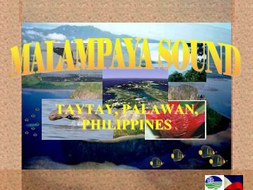 Wetlands of Malampaya Sound in the Philippines - South China Sea ...