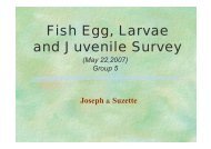 Identification of Eggs, Larvae, and Juveniles of Important Fish ...