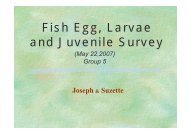 Identification of Eggs, Larvae, and Juveniles of Important Fish ...