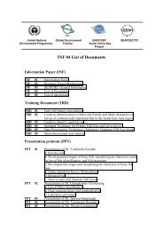 List of Documents for the Larval Fish Training Course - South China ...