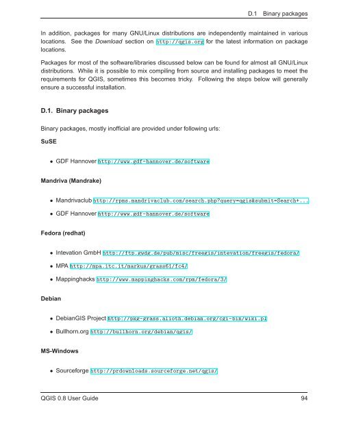 TRD 05: Data Presentation techniques (Mapping) Quantum GIS ...