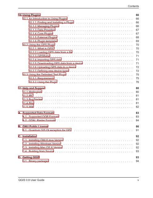 TRD 05: Data Presentation techniques (Mapping) Quantum GIS ...