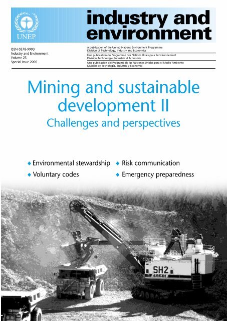 Mining and Sustainable Development II - DTIE