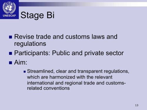 TOOLS AND MEASURES FOR TRADE FACILITATION - Escap