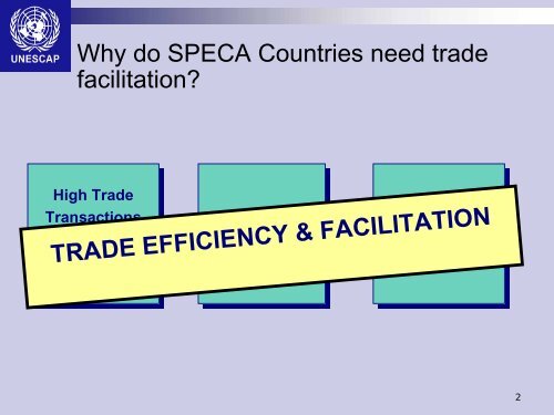 TOOLS AND MEASURES FOR TRADE FACILITATION - Escap