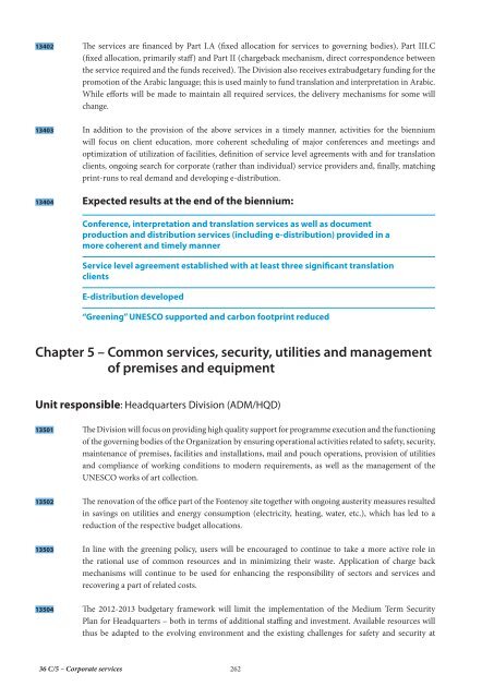 UNESCO. General Conference; 36th; 36 C/5: volume 1: Draft ...