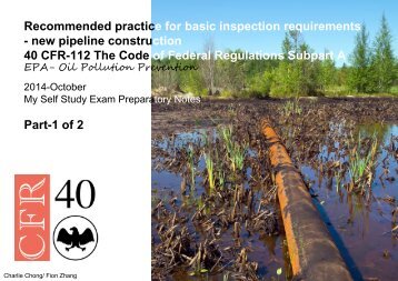 API 1169-Part 40 CFR 112 Part 1 of 2-Oil Pollution Prevention