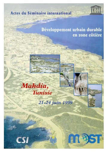 DÃ©veloppement urbain durable en zone cÃ´tiÃ¨re (1) - Unesco