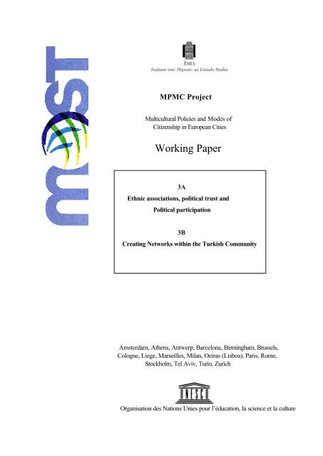 MPMC Working Paper 3 - Unesco