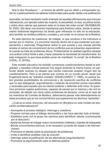 EducaciÃ³n en BioÃ©tica - Unesco