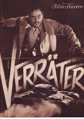 Illustrierter Film-Kurier "Verräter"