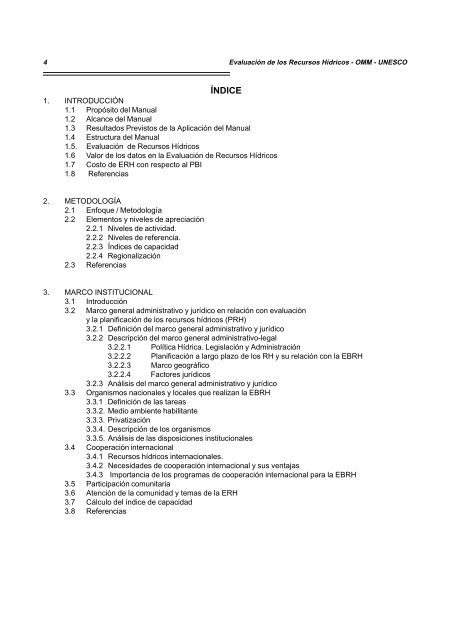 evaluaciÃ³n de los recursos hÃ­dricos manual para la ... - Infoiarna