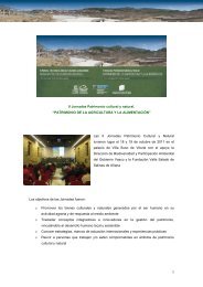 Informe Jornadas Patrimonio Cultural y Natural - Unesco Etxea