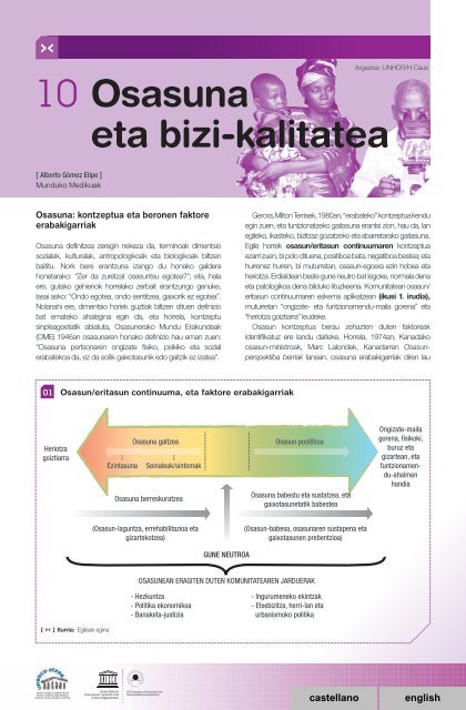 10 Osasuna eta bizi-kalitatea - Unesco Etxea